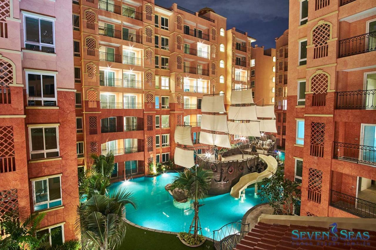 Seven Seas Condo Resort By Jay Jay Jomtien Beach Exteriör bild