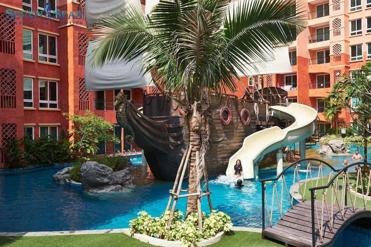 Seven Seas Condo Resort By Jay Jay Jomtien Beach Exteriör bild