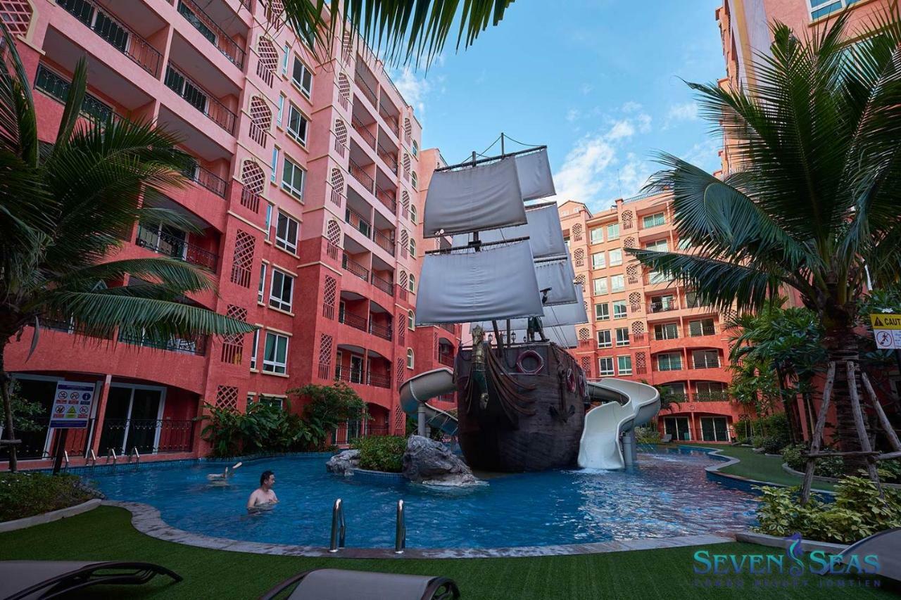 Seven Seas Condo Resort By Jay Jay Jomtien Beach Exteriör bild
