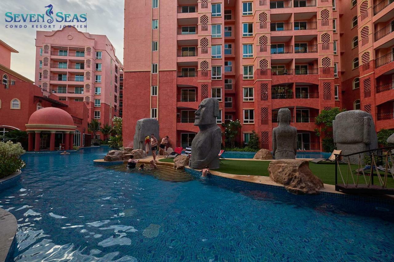 Seven Seas Condo Resort By Jay Jay Jomtien Beach Exteriör bild