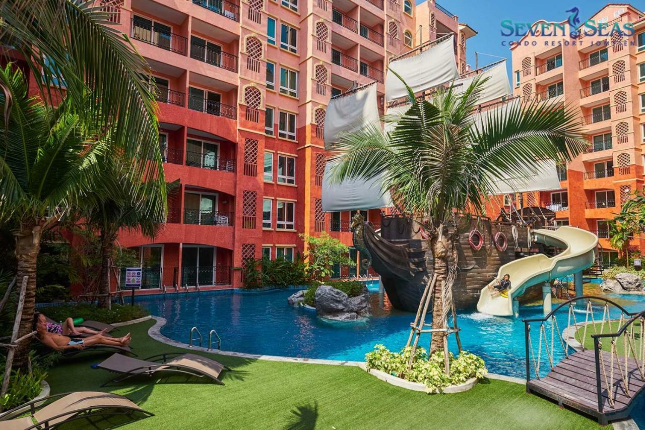 Seven Seas Condo Resort By Jay Jay Jomtien Beach Exteriör bild