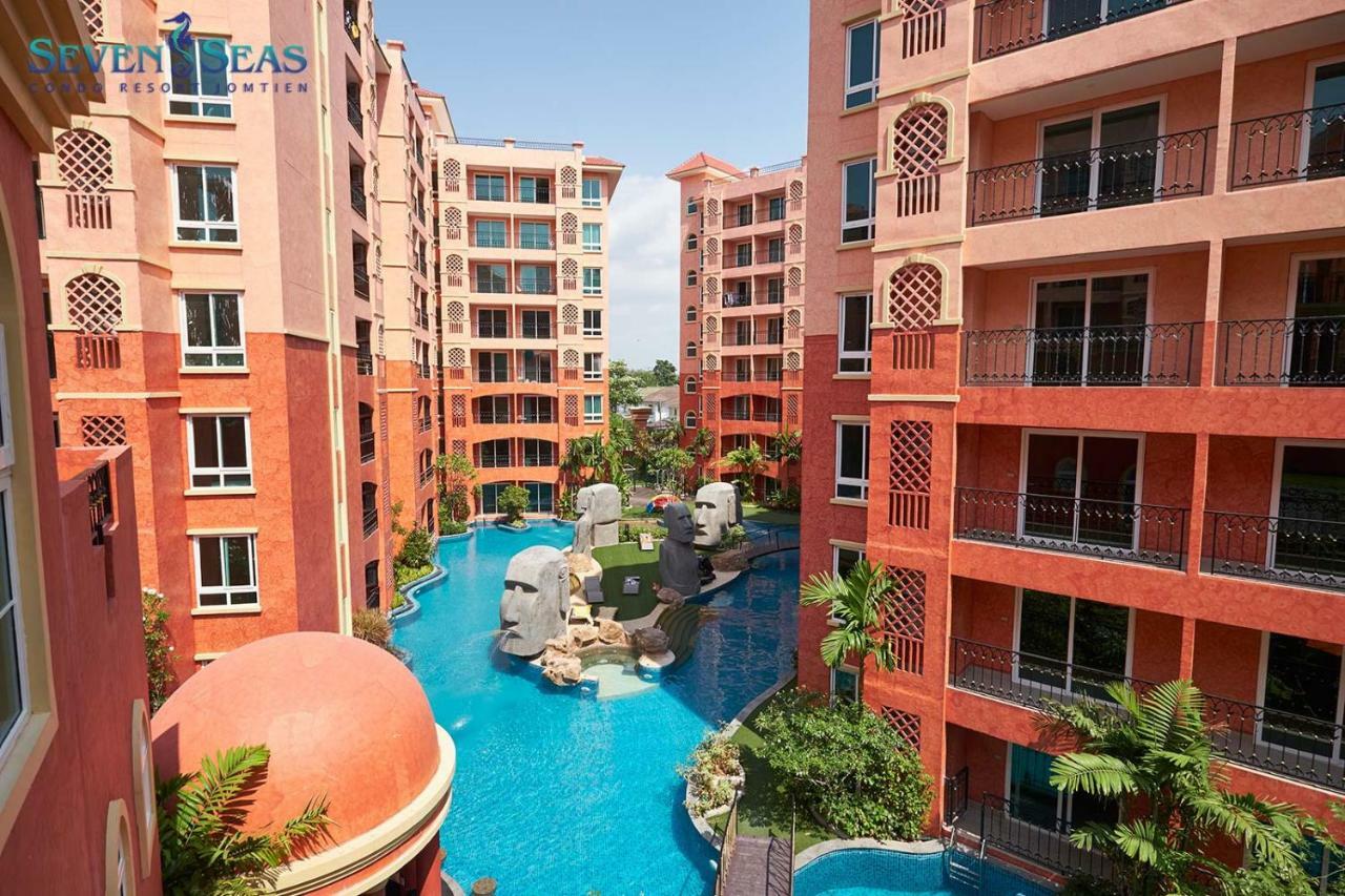 Seven Seas Condo Resort By Jay Jay Jomtien Beach Exteriör bild