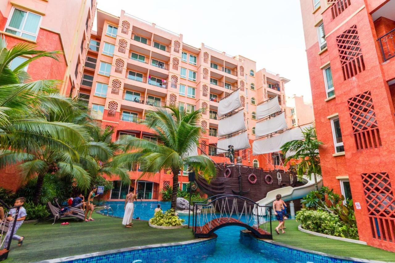 Seven Seas Condo Resort By Jay Jay Jomtien Beach Exteriör bild