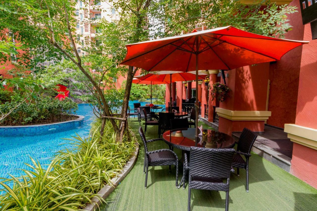Seven Seas Condo Resort By Jay Jay Jomtien Beach Exteriör bild